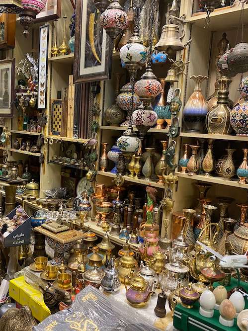 souvenir shop at sharjah central souq