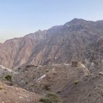 Al Nahwa archaeological site on mountain trail