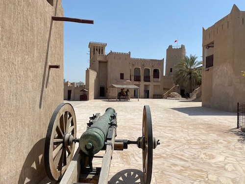 courtyard Ajman fort