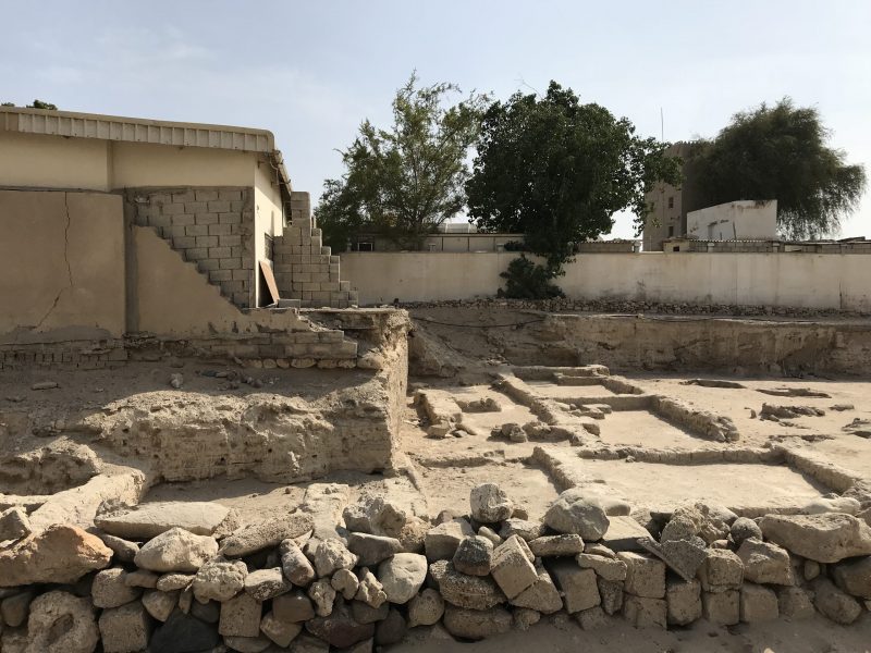 archaeological site at Diba Al Hisn