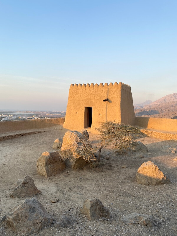 al dhaya fort rams from below