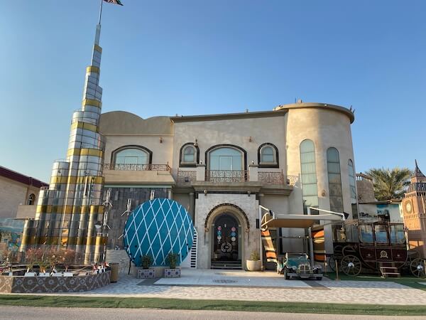 museum of beautiful time rams with replica of burj khalifa