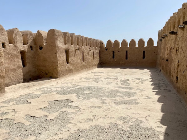 awhala fort roof Fujairah