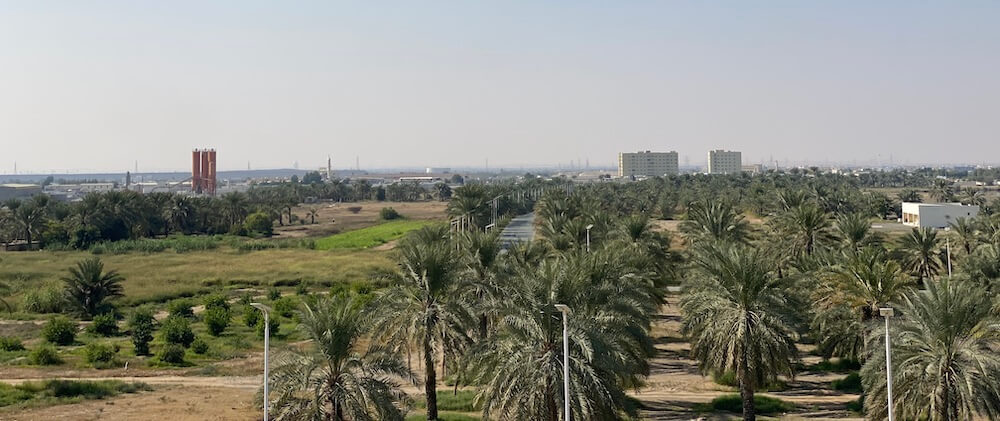 View over Al Manama Ajman UAE