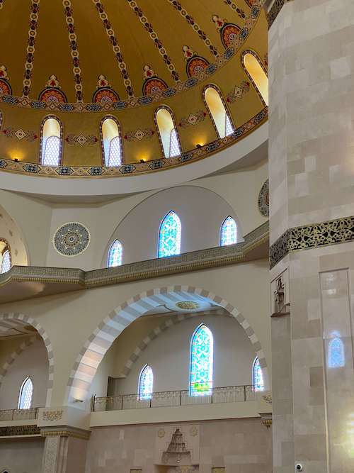 Fujairah Sheikh Zayed Grand Mosque interior