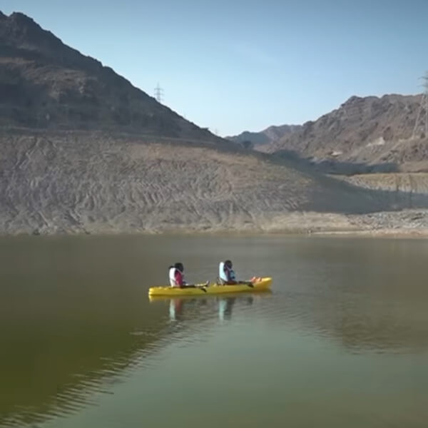 Fujairah adventure park kayaking