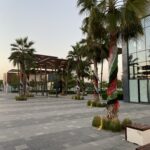 Restaurants and walkway at Al Marsa Ajman