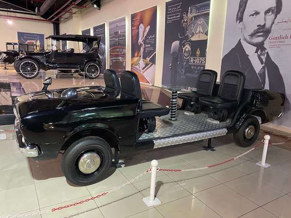 Sharjah Classic Cars Museum exhibit