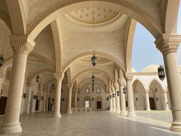 arcade at fujairah grand mosque