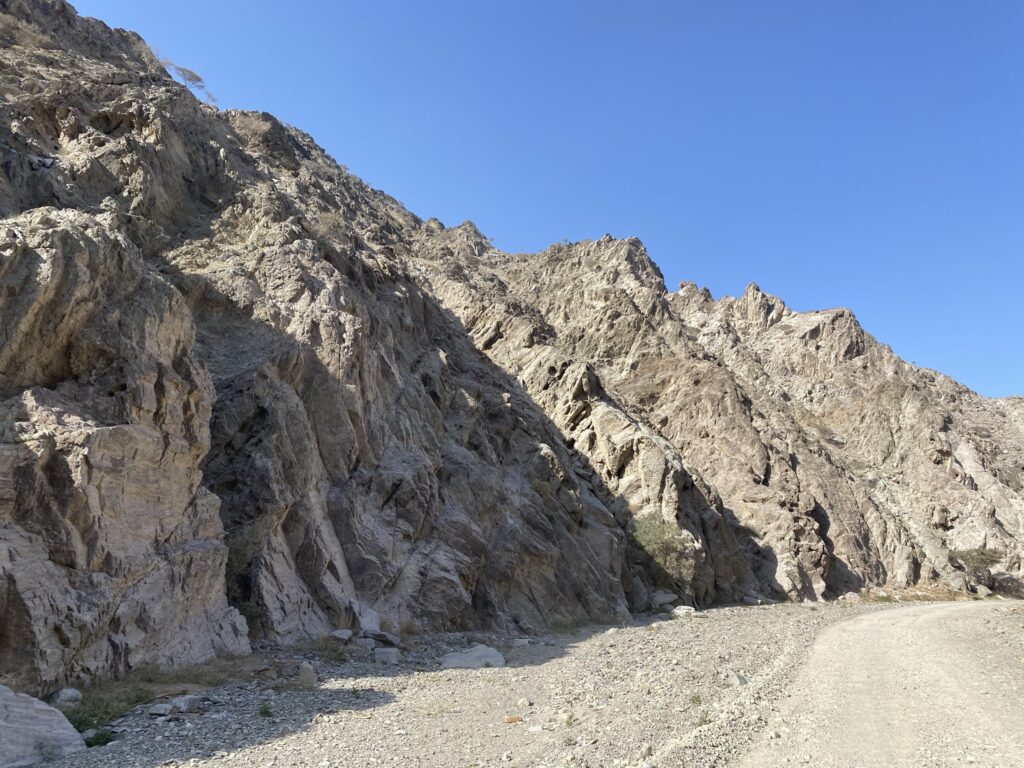 Al Ghayl offroad route off the E18 with mesmerizing scenery 2023