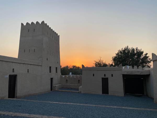 courtyard and restored traditional house of Sheikh Rashid bin Abdullah bin Ali Al-Hamoudi Habhab