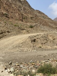 Off road track in Madha Oman