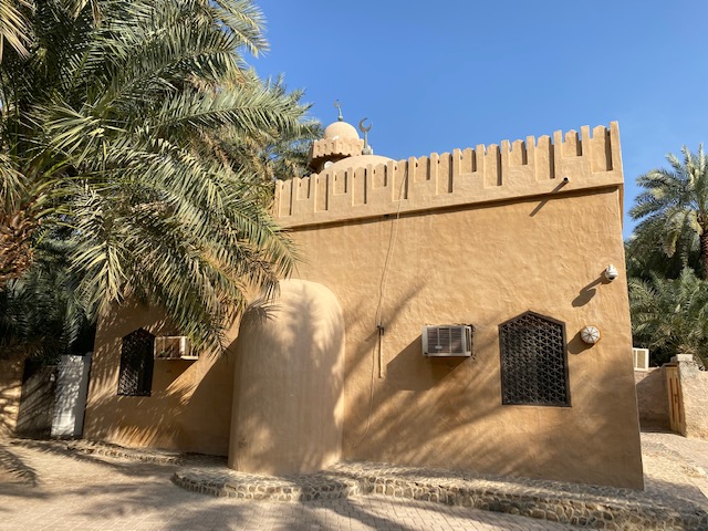 Old mosque at Al Ain Oasis