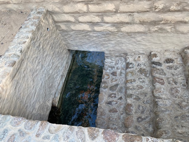 irrigation system, falaj at Al Ain Oasis