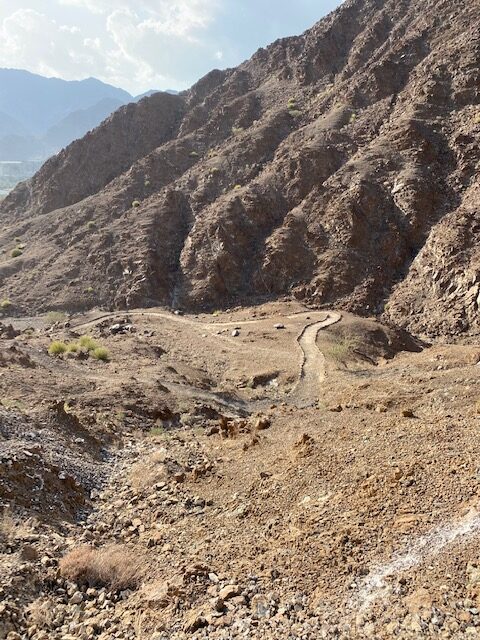 Bithna hiking trail Fujairah