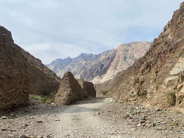 wadi near Hijer Bani Humayd Madha Oman