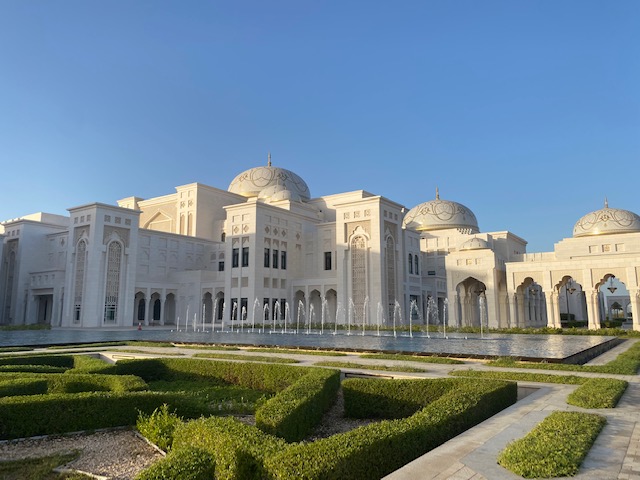 Qasr al Watan exterior Abu Dhabi