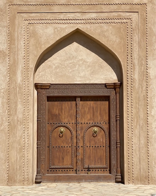 door of Masfout Castle