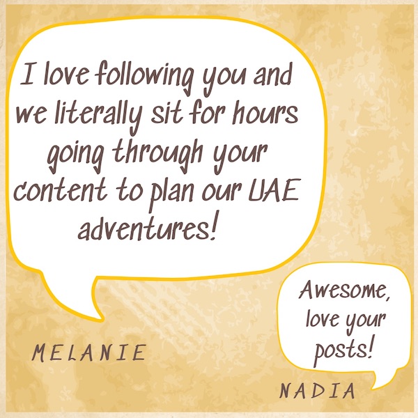Testimonial Glimpses of the UAE