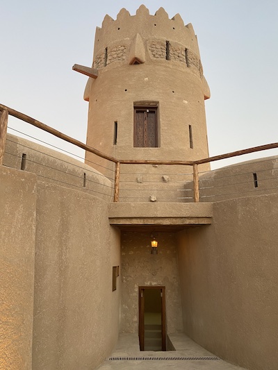 Al Dhaid fort tower