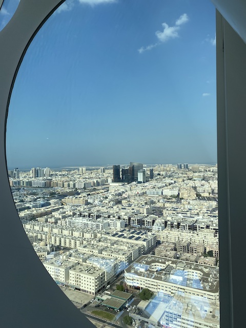 Dubai frame view from top old Dubai