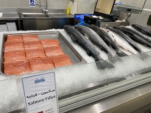 fish market sharjah norwegian salmon