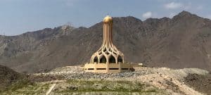 resistance monument khor fakkan sharjah