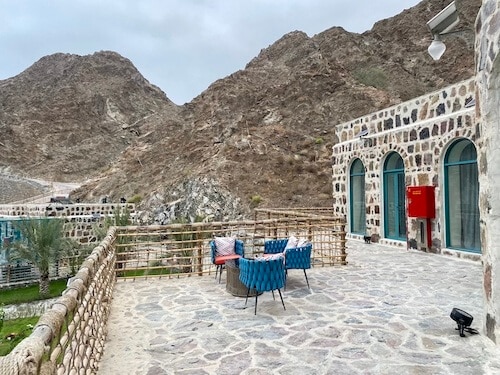 Terrace Al Rumila VIP chalet Dibba Mountain Park and Resort