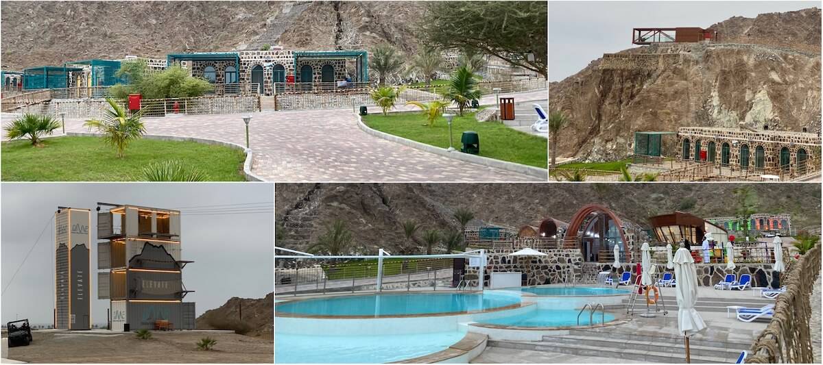 Dibba Mountain Park and Resort collage