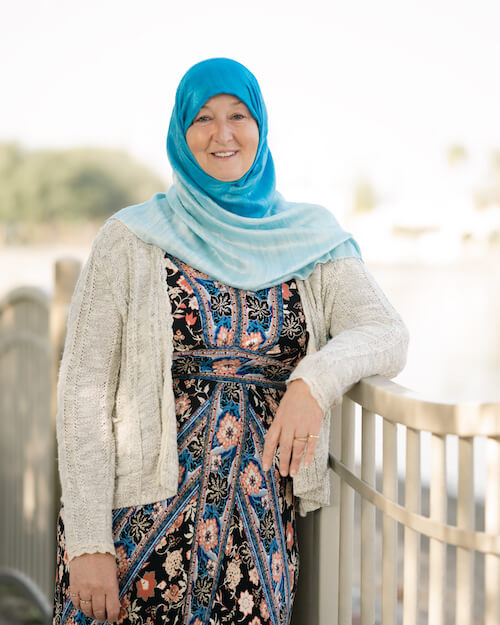 Alison Watt, author of Glimpses of the UAE