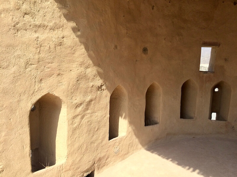 tower interior Fujairah fort