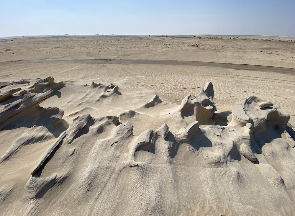 fossil dunes al wathba abu dhabi