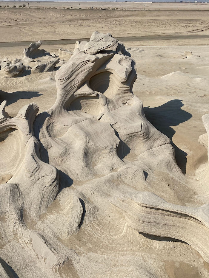 wathba fossil dunes abu dhabi