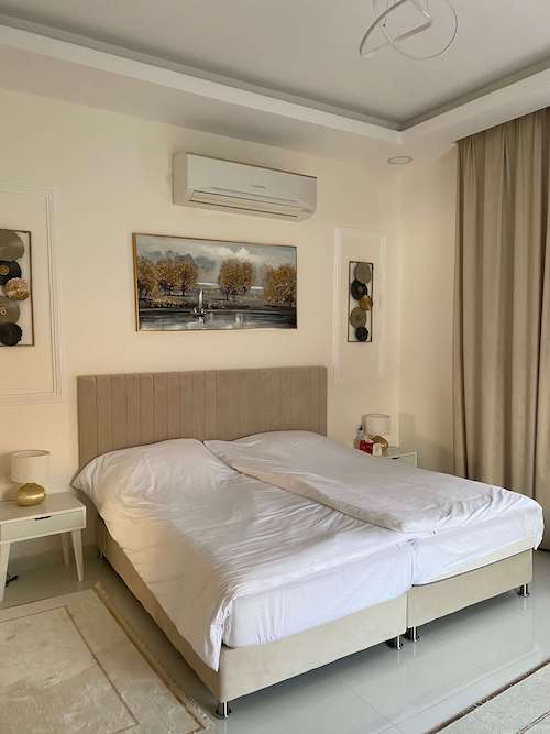 bedroom at Bandar Hafa Musandam, Private Waterfront Villa Retreat in UAE