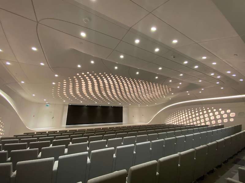 beeah headquarters interior smart auditorium