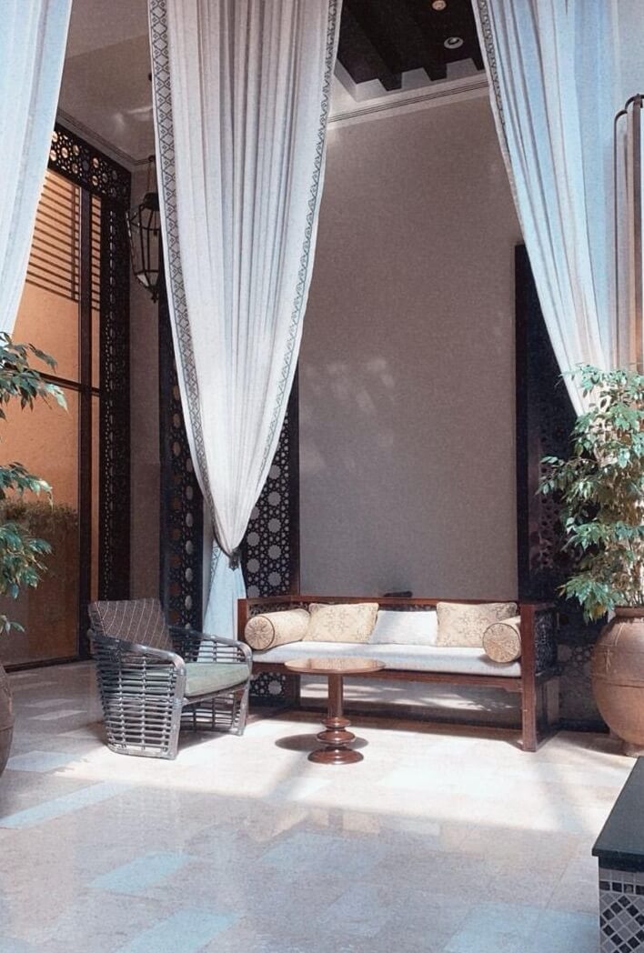 interior of Ritz Carlton Wadi Resort Ras Al khaimah