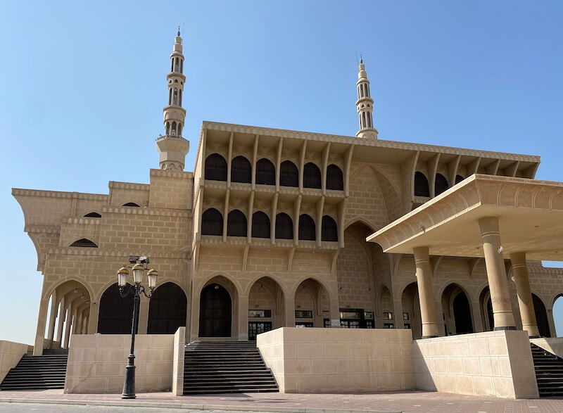 KIng Faisal Mosque in Sharjah